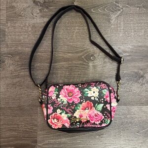 Juicy Couture Vibrant Floral Crossbody Bag